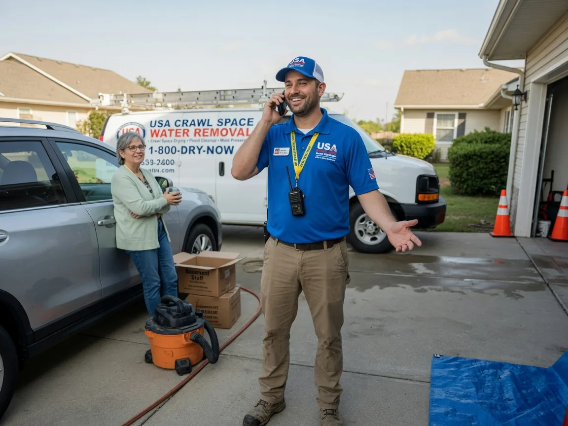Crawl Space Water Removal Bay City, TX FAQs